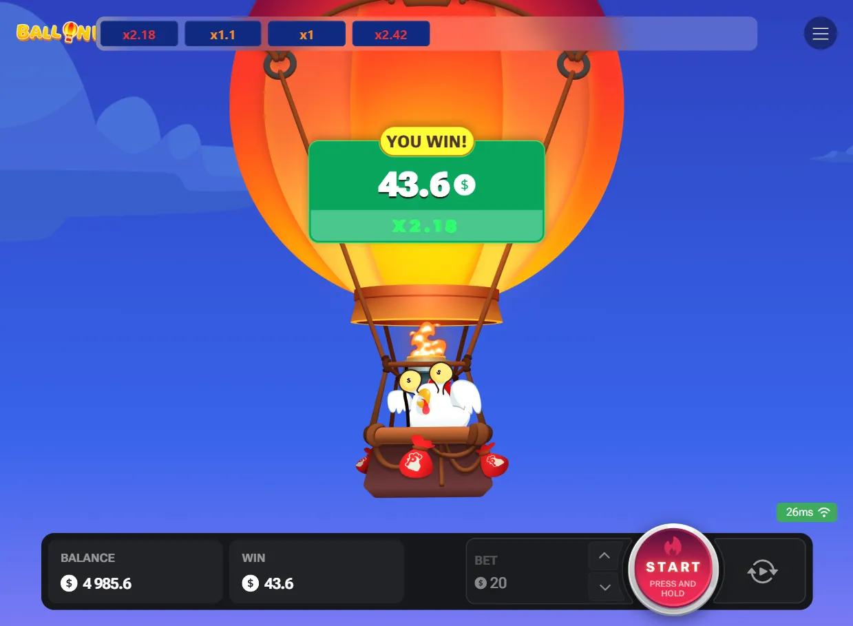 Ballonix Slot